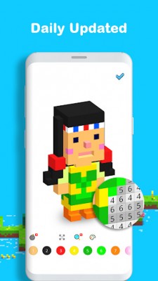 Voxel - 3D Раскраска книжки screenshot №4