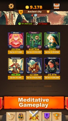 Idle Raids of the Dice Heroes screenshot №1