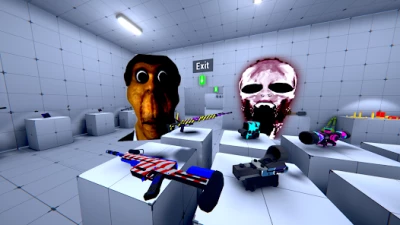 Nextbots In Backrooms: Shooter screen 5