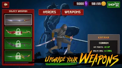 Ninja’s Dungeon (ВЗЛОМ, много денег/нет рекламы) screenshot №8