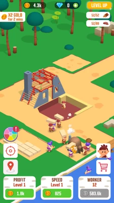 Idle Jungle: Survival Builder screen 2
