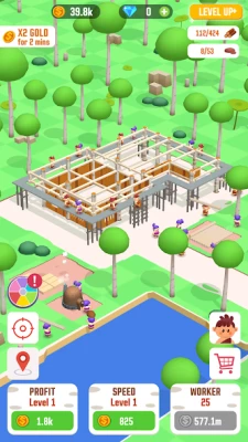 Idle Jungle: Survival Builder screen 4