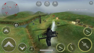 ВЕРТОЛЕТ БИТВА: 3D полет screenshot №2