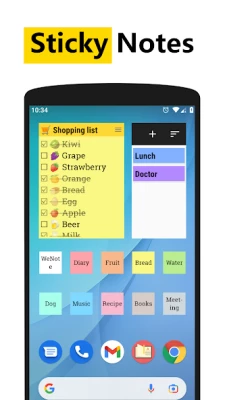WeNote screen 5