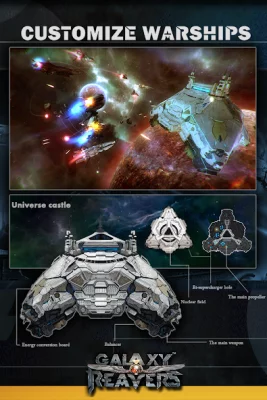 Galaxy Reavers-Space RTS screenshot №4