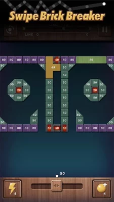 Swipe Brick Breaker: The Blast screenshot №2