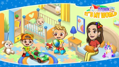 Vlad&Niki Town. It's my World screen 2